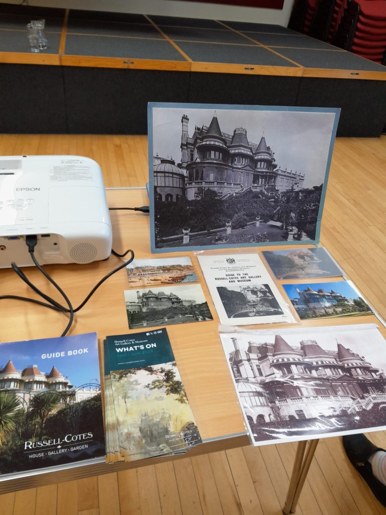 Imagery and leaflets from Phil Broomfield's Garden Talk "Merton's Dream Garden: The Story of the Russell-Cotes Garden", for webpage The Garden History Detective's Gallery